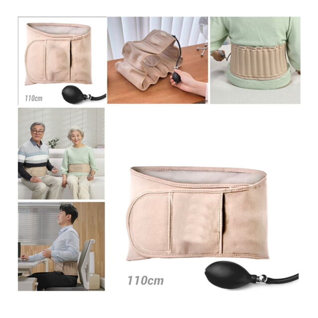 Inflatable Air Traction Belt for Customized Back Pain Relief and Posture Improvement
