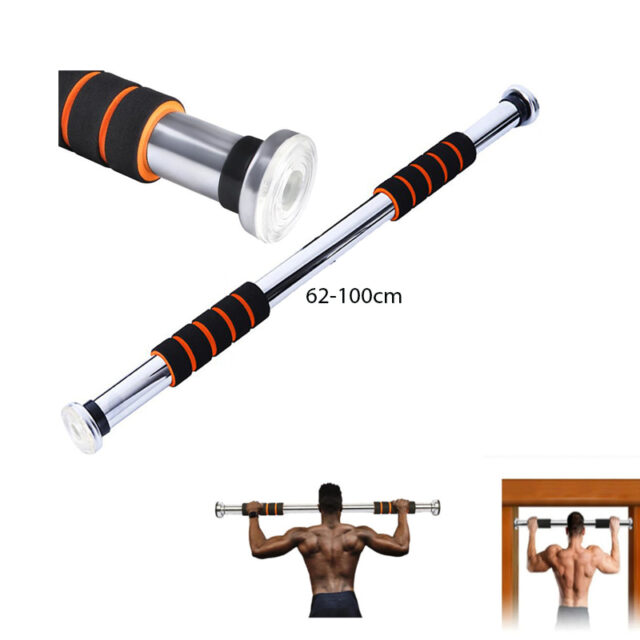 Door Frame Pull Up Bar - Adjustable, Full Body Stretching, Upper Body Strength Exercises