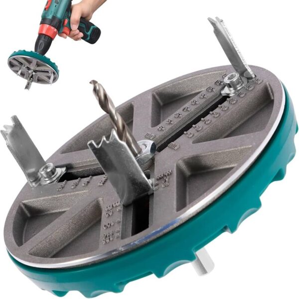 Hole Opener Adjustable Punch Saw