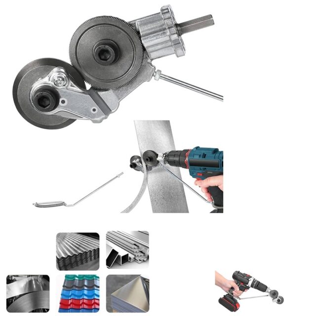 Metal Plate Cutter Drill Converter