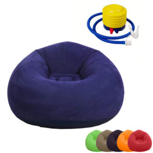 Inflatable Sofa with Manual Air Pump – Anti-Rollover, Strong Support, Breathable Design