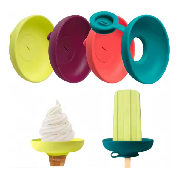 Silicone Ice Cream Holder for Bars and Cones – Reusable, Non-Slip & Mess-Free Grip